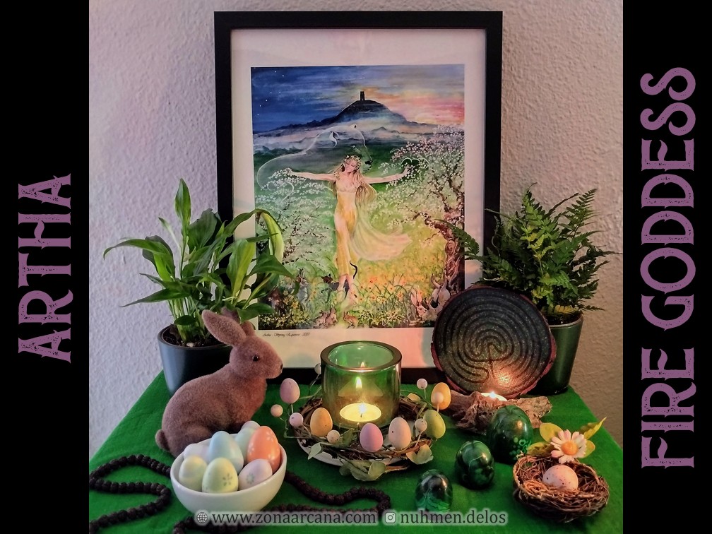 Altar de Artha en Ostara