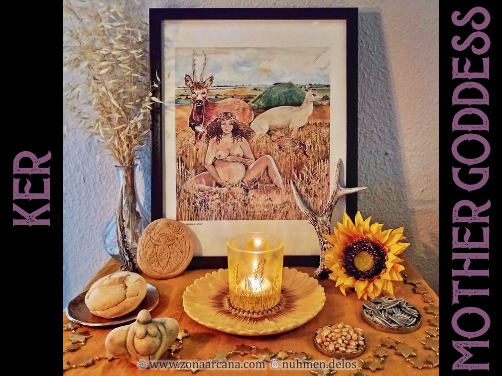 Altar de Ker en Lammas