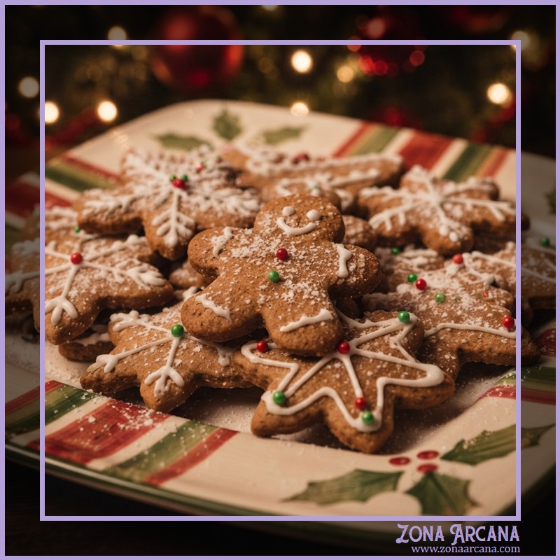 Receta para Yule: Galletas de jengibre y especias.